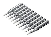 Saipor 10pcs Lead Free 900M Replacement Soldering Iron Tips Solder Iron Welding Tip for Hakko, TENMA, ATTEN, Quick, Aoyue, Yihua Soldering Station, Welding Equipment & Accessories（900M-T-B）