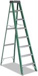 Louisville Ladder FS4008 Fiberglass Standard Step Ladder, 8 feet, Green