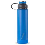 ECOVESSEL Boulder-24oz Triple Insulated Stainless Steel Hot or Cold Drinking Bottle , Hudson Blue