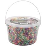 The Beadery Ultra Kandi Rave Bead Bucket, Sparkle Multicolor