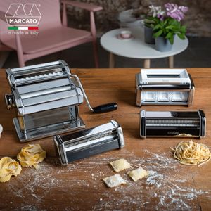 Marcato Atlas 150 Pasta Machine Set – Stainless Steel Pasta Maker