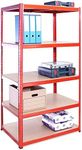 180cm x 90cm x 60cm, Red 5 Tier (26