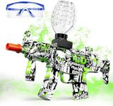 Anstoy Gel Ball Blaster, Splat Gun Toy Automatic Activities-Shooting Team Game, Christmas, Halloween, Birthday Gifts for Ages 14+ (Green)