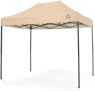 All Seasons Gazebos 3x2m Heavy Duty Fully Waterproof Pop up Gazebo With Accessory Pack - Beige