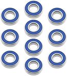 VGOL 10PCS 6900-2RS Deep Groove Ball Bearings Double Rubber Seal Bearings Carbon Steel for RC Cars Bike Hub Household Appliances Garden Machinery Micro Motors