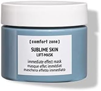 Comfort Zone - Máscara de elevación de piel sublime (60ml), máscara facial, para resplandor y plumón con ácido hialurónico, vegano, blanco