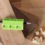 MYLEUS Multipurpose Pencil Scribe Tool for Marking,multi-dimensional woodworking graffiti marker marker,Carpentry Tool Ideal for Cabinets, Countertops, Flooring, and Paneling (Green)