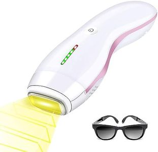 DEESS IPL Hair Removal Device, GP589 Unlimited Flashes Laser Hair Removal for Women & Men, Long-Lasting Result & Safe, At-Home Hair Remover System for Face, Bikini Line, Whole Body