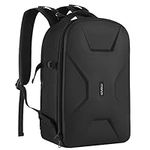 MOSISO Camera Backpack, DSLR/SLR/Mirrorless Photography Camera Bag 15-16 inch Waterproof Hardshell Case with Tripod Holder&Laptop Compartment Compatible with Canon/Nikon/Sony, Black