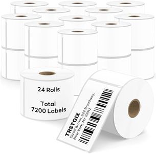 Compatible DYMO 30256 (2-5/16" x 4") Direct Thermal Shipping Labels, Large Barcode & Address Labels Replacement for DYMO LabelWriter 450, 4XL, Rollo, Zebra (24 Rolls / 7200 Labels), TRSTGIX