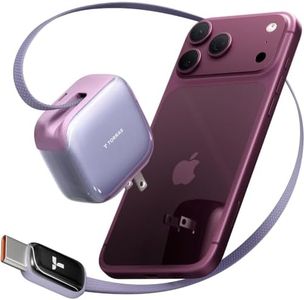 TORRAS FlexLine Pro 60W USB C Charger Block with Retractable Cable, Purple