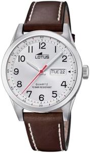 Lotus Reloj Analógico para Hombre de Cuarzo con Correa en Cuero 18671/1
