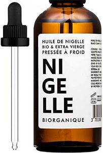 Huile de Nigelle 100% Bio, Pure et Naturelle - 100 ml - Soin pour Cheveux, Cuir chevelu, Corps, Peau