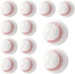 Baisidiwei Baseballs 12 Pack Yellow