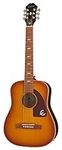 Epiphone Lil' Tex Travel Outfit Acoustic-Electric Guitar - Faded Cherry