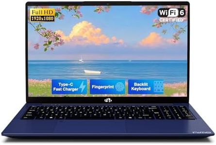 NIMO 15.6" FHD IPS Laptop, 16GB RAM 1TB SSD, Intel N150(Beat to i3-10110U, 4 Cores Up to 3.6GHz), 2 Years Warranty, 65W Type-C Fast Charger, Fingerprint Reader, Backlit Keyboard, Wi-Fi 6
