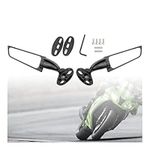 2PCS Modified Motorcycle Wing Rearv