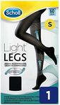 Scholl Light Legs - Lightweight Compression Socks S Black 60 DEN