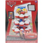 Wilton 079063 Treat Stand-Cars 12 x 16.25-inch Holds 24 Cupcakes, Other, Multicoloured