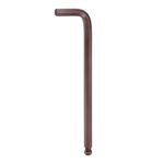 sourcing map Ball End Hex Key Wrench 16mm S2 Steel L-Shape Extra Long Arm Hexagon Metric Wrenches Repairing Tool for Home Repair, Red