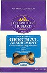 Old Mother Hubbard Classic Original Assortment Biscuits Baked Dog Treats, Large, 3.5 Pound Bag