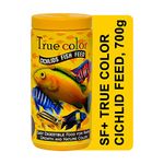 SF+ True Color Fish Food for Cichlids | 700g | Fortified with 40% Protein, Boost Color and Growth