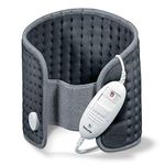 Beurer HK49 Cosy Abdominal and Back Heat Pad | Wrap-Around Fit For Targeted Relaxing Warmth | 3 temperature settings | Adjustable hook-and-loop fastening | Machine washable