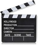 ArtCreativity Movie Clapboard, Hollywood Movie Theme Party Decorations, Academy Awards Party Supplies and Film Décor, Slate Clapperboard Prop for Stage Plays, Fun Photo Booth Prop