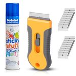 Sticky Stuff Remover Kit | De solv it Sticky Stuff Remover Spray and Sticker Removal Tool| Removes Sticker and Residue | Ideal For All Surface Types| Plus 20 Spare Units