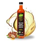 Essence of Argan Organic Moroccan Argan Oil for Cooking, Vegan Eco-Certified USDA-Approved Natural Argan Oil, Great Culinary Oil and Keto Dressing, 25 Ounces