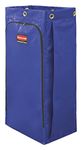 Rubbermaid Commercial High Capacity Cleaning Cart Bag, 34 Gallon, Blue, 1966883