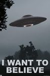 I Want To Believe Wall Poster