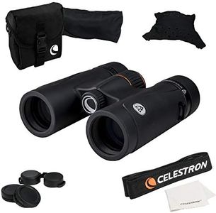 Celestron – TrailSeeker ED 8x32 Binoculars – Compact ED Binocular for Birdwatching and Outdoor Activities – Binocular with ED Objective Lenses – Fully Broadband Multi-Coated Optics – BaK4 Roof Prism