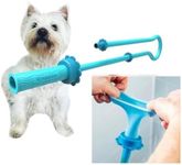 Rinseroo Dog Shower Hose: Wash Hose Attachment for Shower & Sink - Pet Bather, Fits Showerheads Up to 4” Wide Handheld Shower Sprayer Faucet Adapter, Includes Spare Connector 6 Foot Hose (Not for Tub)