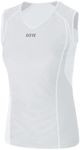 GORE WEAR Women's M Gore Windstopper Base Layer S/L Shirt, Light Grey/White, XXS/00