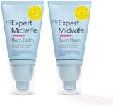 My Expert Midwife No Harm Bum Balm Nappy Cream, 100% Naturally Derived Baby Bottom Balm, protect & help recovery from nappy rash, gentle, moisturising serum. Suitable for Newborn babies - 30ml