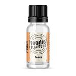 Foodie Flavours Natural Peach Flavouring, High Strength - 15ml