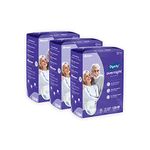 Dignity Overnight Adult Diapers Tape Style - 30 Count (Extra Large) with Extra Absorbent Core, Wetness Indicator, Waist Size 48" - 57", 10 Pcs/Pack (Pack of 3)