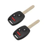 DRIVESTAR Keyless Entry Remote Car Key Replacement for 2005 2006 2007 2008 Honda Pilot Replacement for CWTWB1U545, Set of 2