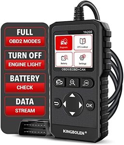 KINGBOLEN YA200 OBD2 Scanner, Car OBD2 Code Reader Check Engine Light, Car Scanner OBDII Full Functions with Voltage Test OBD2 Scanner Diagnostic Tool for All OBDII CAN Protocol Cars Since 1996
