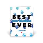 Rib ticklerz - Funny Card From The Dog - Dog Grandad Birthday Card - Best Dog Grandad Ever Love You - From Dog To Grandad Cute Birthday Card Puppy Dog Pet - CD113