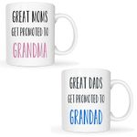 Parents Get Promoted To Grandparents Mugs