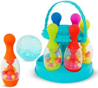 B. Toys- Jeu de Bowling avec Effets Lumineux-pour Enfants à partir de 2 Ans, BX1884C1Z, Multicolore