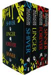 Wolves of Mercy Falls Series Books 1 - 4 Collection Set by Maggie Stiefvater (Shiver, Linger, Forever & Sinner)