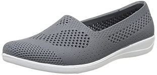 BATA womens Mesh Grey Walking Shoe - 4 UK (5529860)