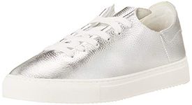 Sam Edelman Women's Poppy Sneaker, Silver, 8