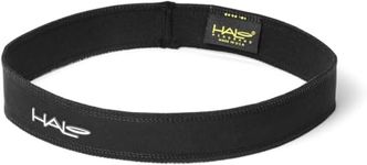 Halo Headband Sweatband Slim 1-Inch Black