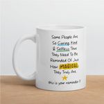 Visibee This is Your Reminder Mug - Friendship Gift, Thank You Gift, for Best Friend, Positivity - 350ml Ceramic Coffee Mug