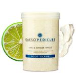Kaeso Foot Scrub, Lime and Ginger Tingle, 1200 ml