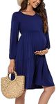 Smallshow Women's Maternity Dress L